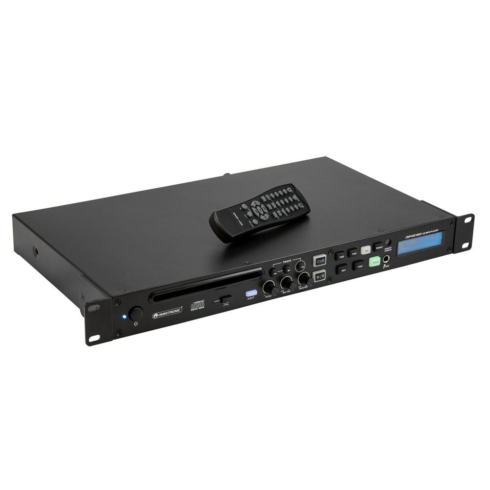 OMNITRONIC ΜΟΝΟ CD/MP3 PLAYER RACK MOUNTABLE