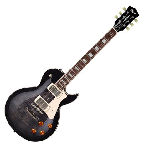 CORT ELETRIC GUITAR CR SERIES 250 TRANS BLACK