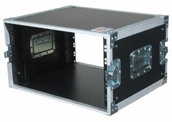 BESPECO RACK 6U - DOUBLE FRONT & REAR BAR - 42cm DEPTH