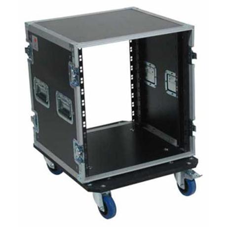 BESPECO RACK 12U - 2 ΚΑΠΑΚΙΑ - 50cm ΒΑΘΟΣ ΜΕ ΡΟΔΕΣ