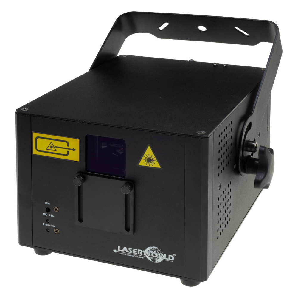 LASERWORLD FULL COLOR RGB LASER 2000mW With ILDA