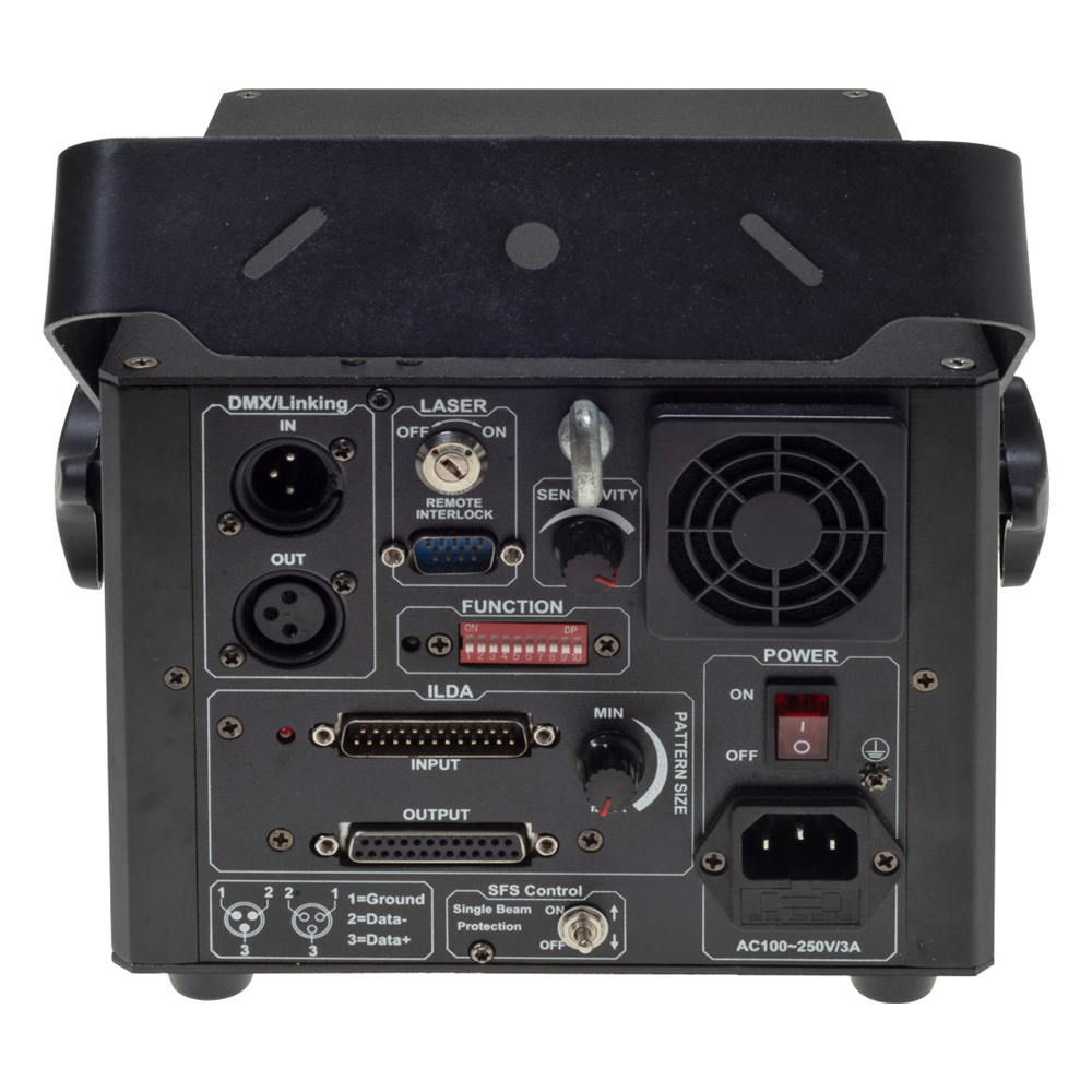 LASERWORLD FULL COLOR RGB LASER 2000mW With ILDA