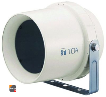 TOA HORN SPEAKER 70V/100V 6W/6W 5'' 96dB IP34