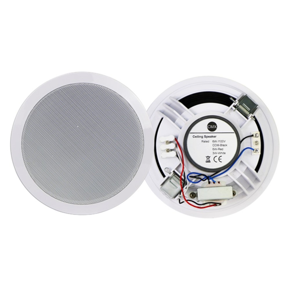 CMX AUDIO 8" Ceiling Speaker 10-5W 100V ABS