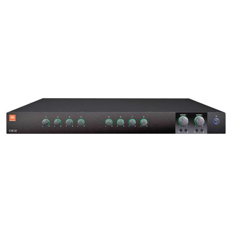 JBL 8 INPUT-2 OUTPUT MIXER FANLESS 1U HALF-RACK MOUNTING KIT INCLUDED