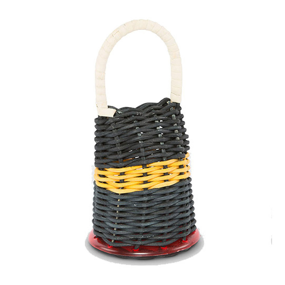 NATAL CAXIIX SMALL BLACK-YELLOW BAND & RED ENDS