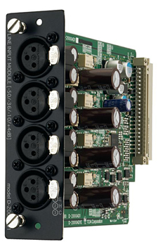 TOA MIC/LINE INPUT MODULE