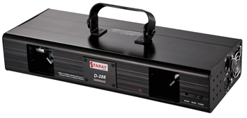 STARAY 2 OUTPUT LASER GB, CRPP, RED 200mW/650nm