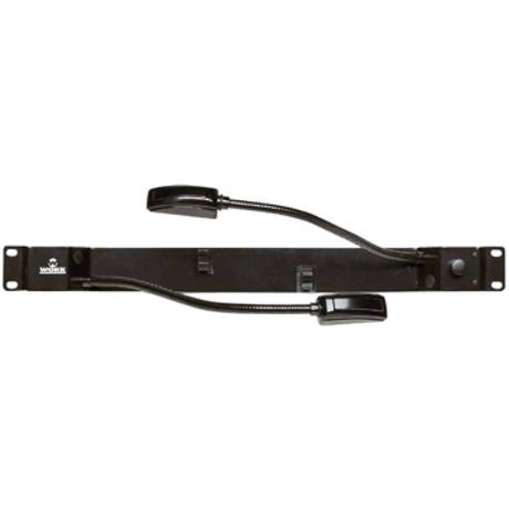 WORK LIGHTING PANNEL WITH 2 GOOSENECK 12V