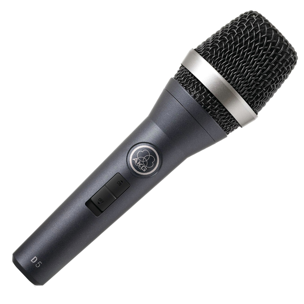 AKG DYNAMIC VOCAL MICROPHONE WITH ON/OFF SWITCH