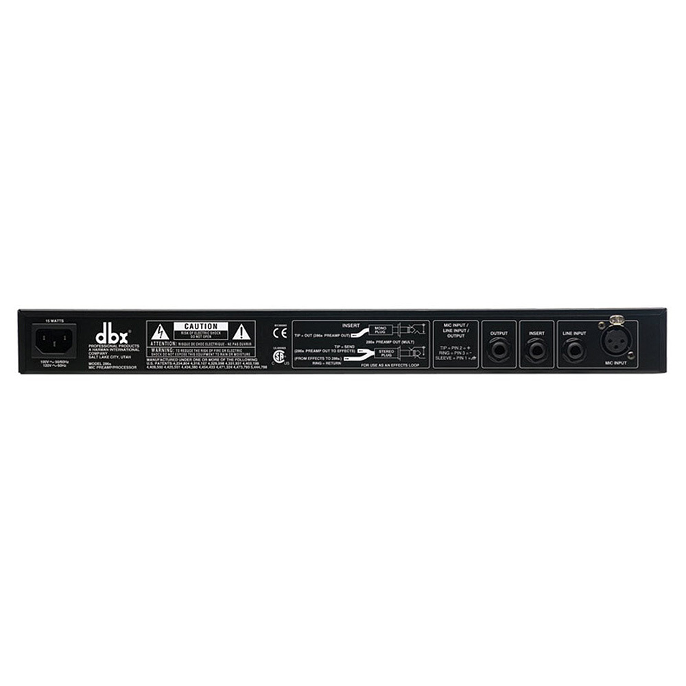 DBX MIC PREAMP / CHANNEL STRIP