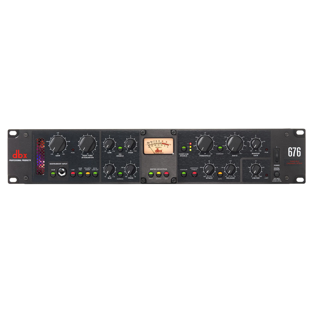 DBX TUBE MICROPHONE PREAMP CHANNEL STRIP