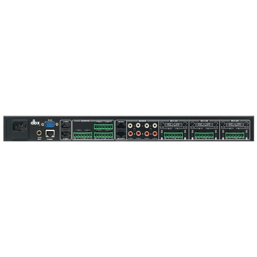 DBX 12x6 DIGITAL ZONE PROCESSOR