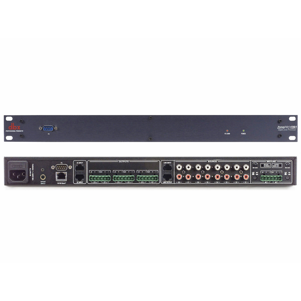 DBX 12x6 DIGITAL ZONE PROCESSOR