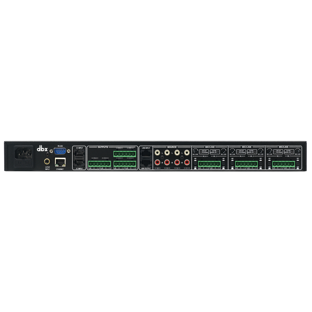 DBX 12x6 DIGITAL ZONE PROCESSOR