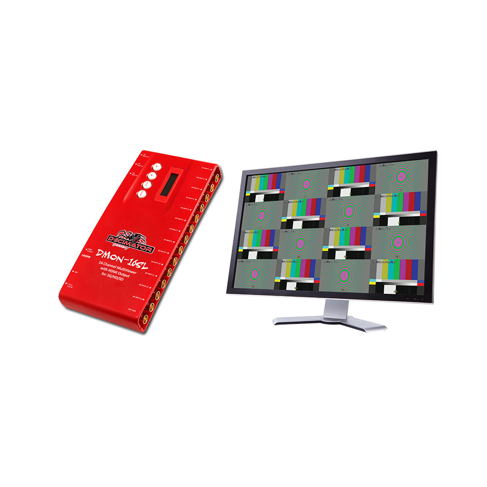 DECIMATOR DMON-16SL MULTIVIEW 16x3G/HD/SD-SDI TO HDMI
