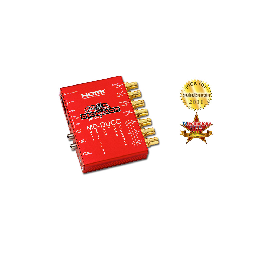 DECIMATOR MD-DUCC Multi-Definition Down Up Cross Converter