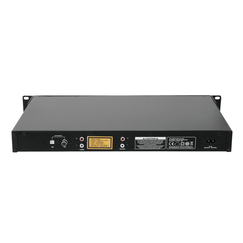 OMNITRONIC USB/SD CARD PLAYER RACK MOUNTABLE WITH FM RDS TUNE