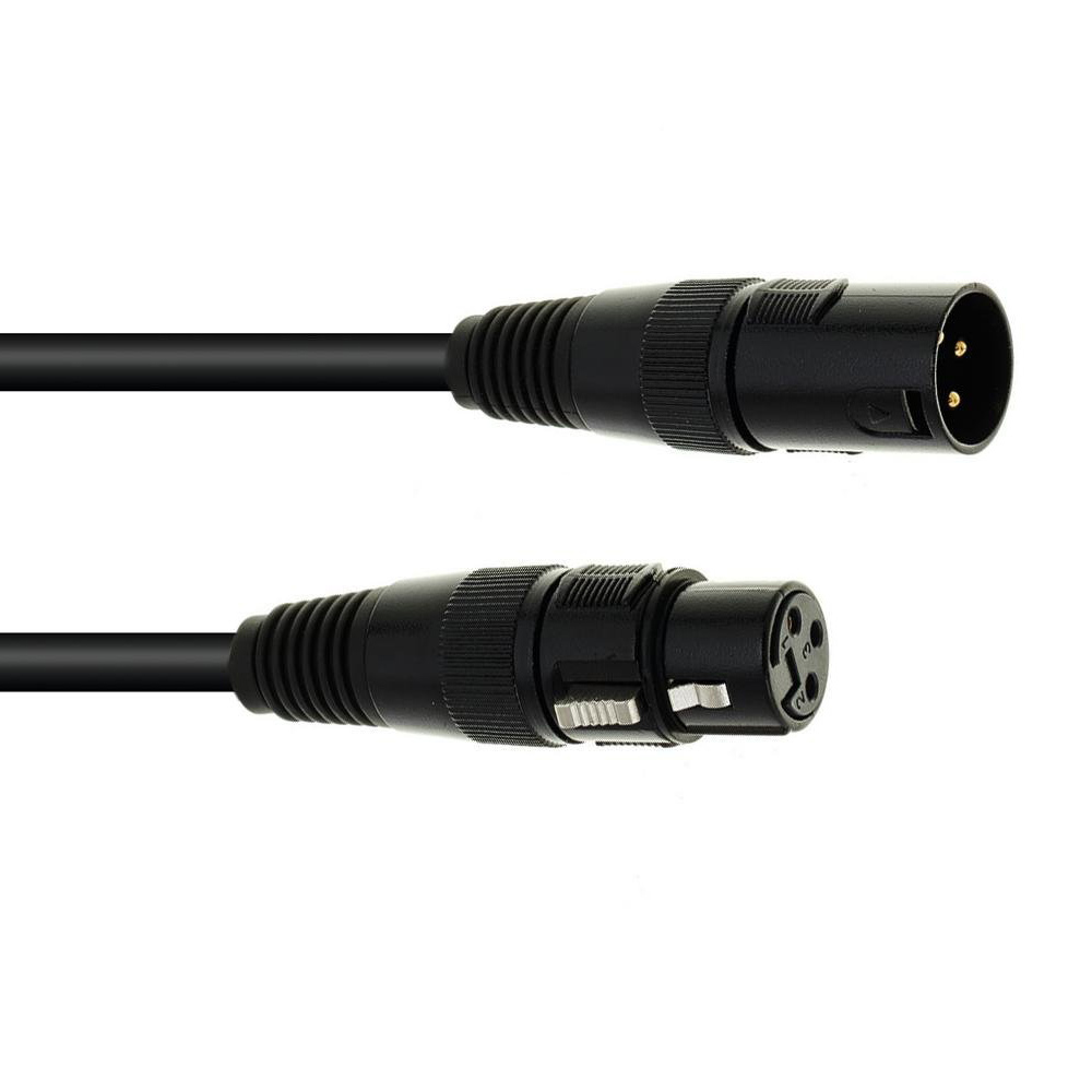 EUROLITE Καλώδιο DMX XLR 3pin 5m μαύρο