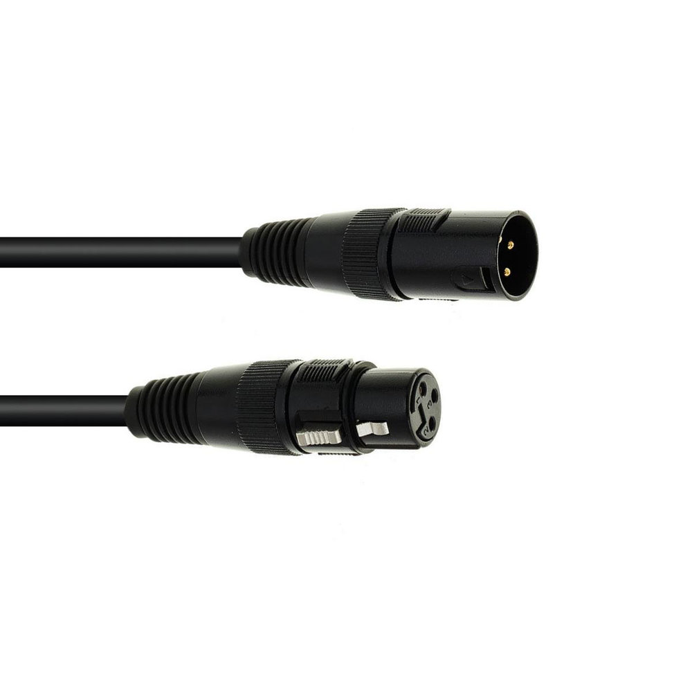 EUROLITE CABLE DMX 3PIN 3M BLACK