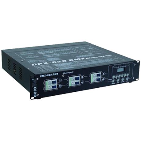 EUROLITE DIMMER 6X20A/DMX & 0-10V ME ΚΛΕΜΕΣ