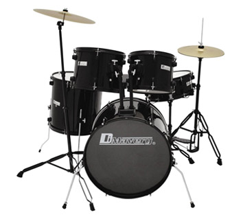 DIMAVERY DS-200 DRUM SET BLACK