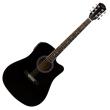 DESALVO ACOUSTIC GUITAR CUT-AWAY BLACK - EQ