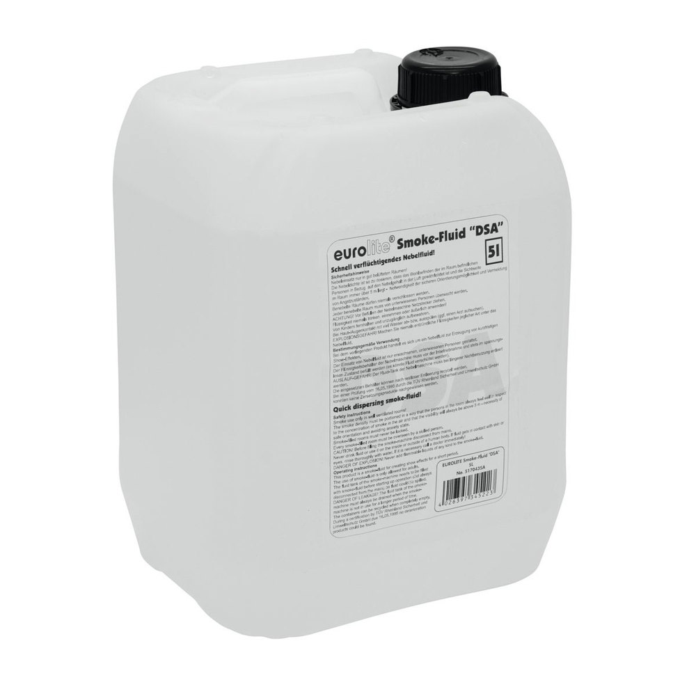 EUROLITE SMOKE FLUID 5L FOR ANTARI LOW FOG GENERATOR, DNG-250