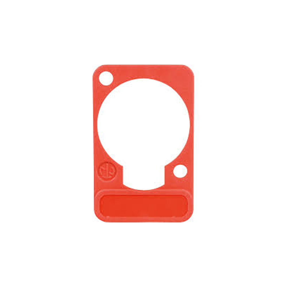 NEUTRIK LAMBELING PLATE FOR D SERIES