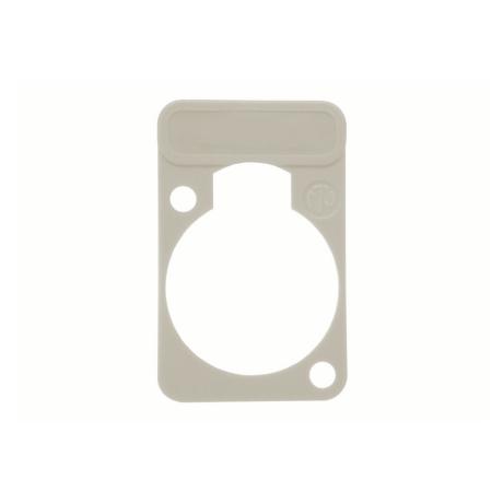 NEUTRIK LAMBELING PLATE FOR D SERIES