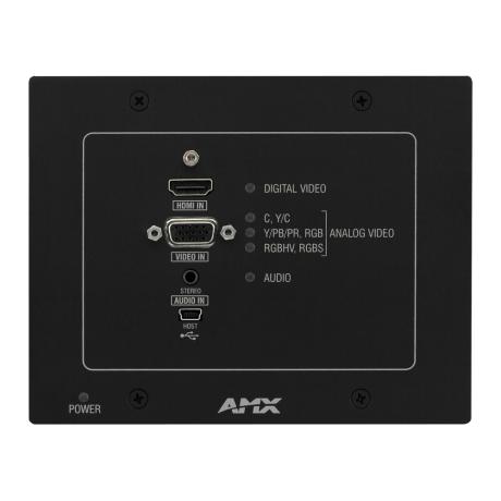 AMX DXLINK MULTI-FORMAT WALLPLATE TRANSMITTER
