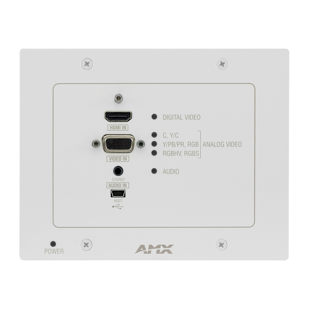 AMX DXLink Multi-Format Wallplate Transmitter