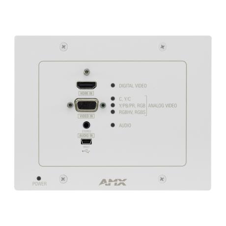AMX DXLINK MULTI-FORMAT WALLPLATE TRANSMITTER