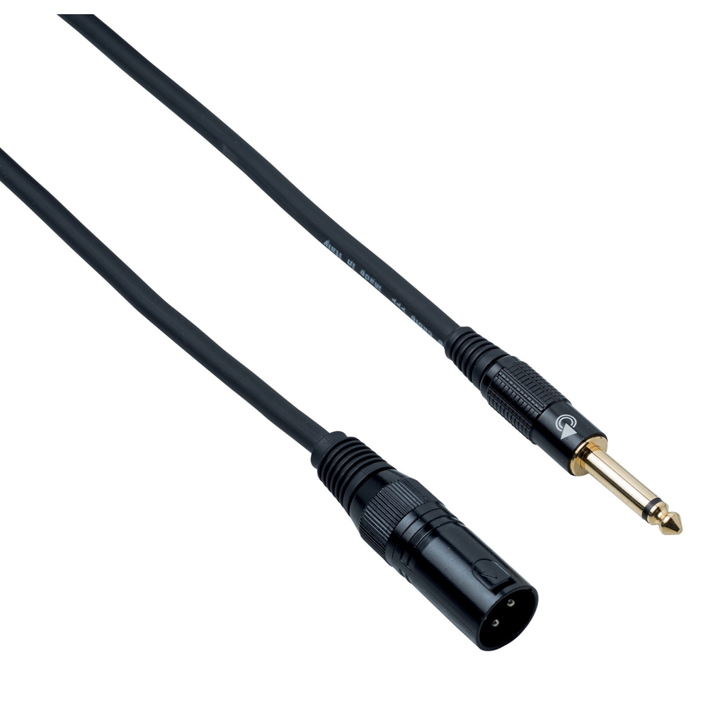 BESPECO GUITAR CABLE JACK/CANNON M 7M