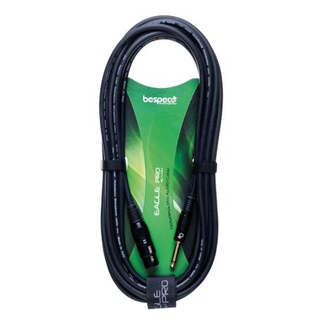 BESPECO ΜΙΚΡΟΦΩΝΙΚΟ ΚΑΛΩΔΙΟ CVP100S 5m JACK MONO S60BK