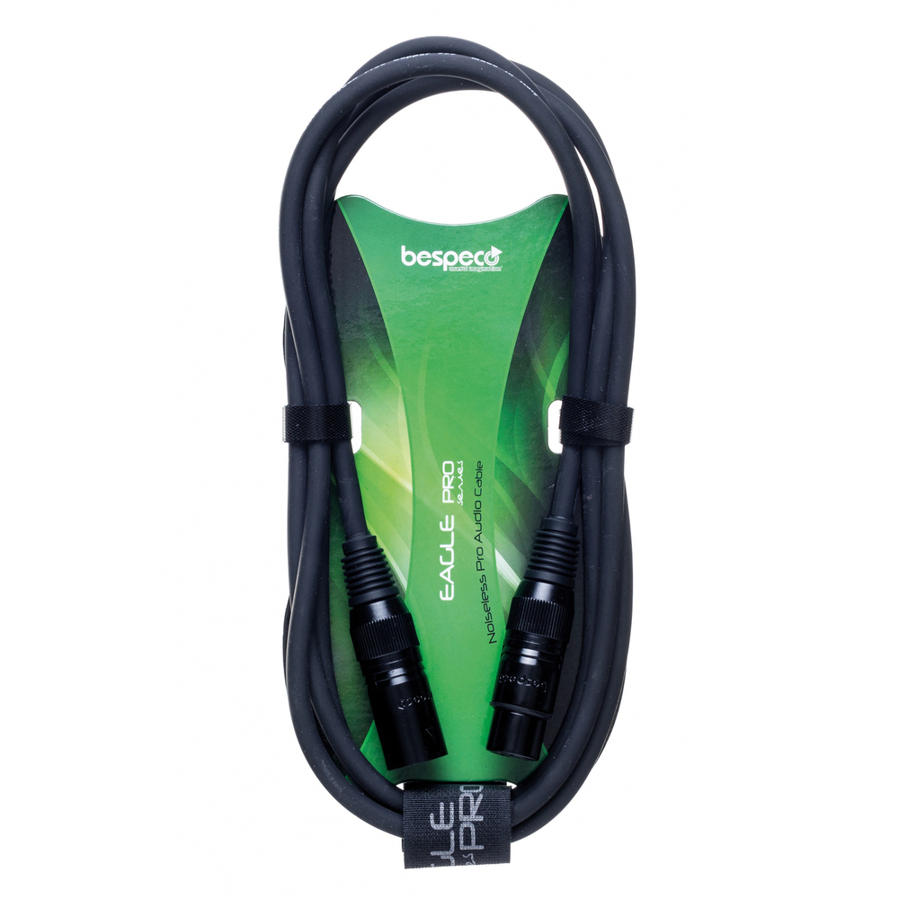 BESPECO MICROPHONE CABLE CANNON F/CANNON M 9m