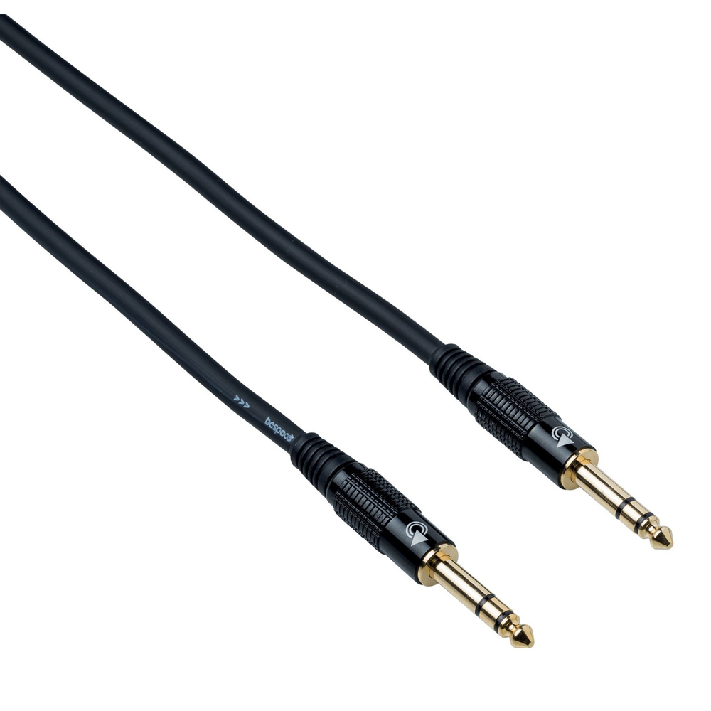 BESPECO GUITAR CABLE JACK TRS /JACK TRS 1m