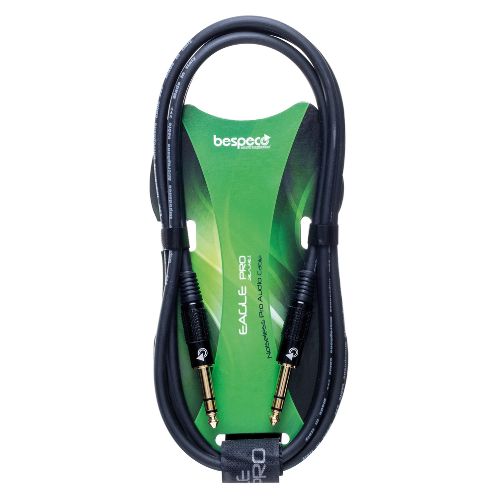 BESPECO GUITAR CABLE JACK TRS /JACK TRS 1m