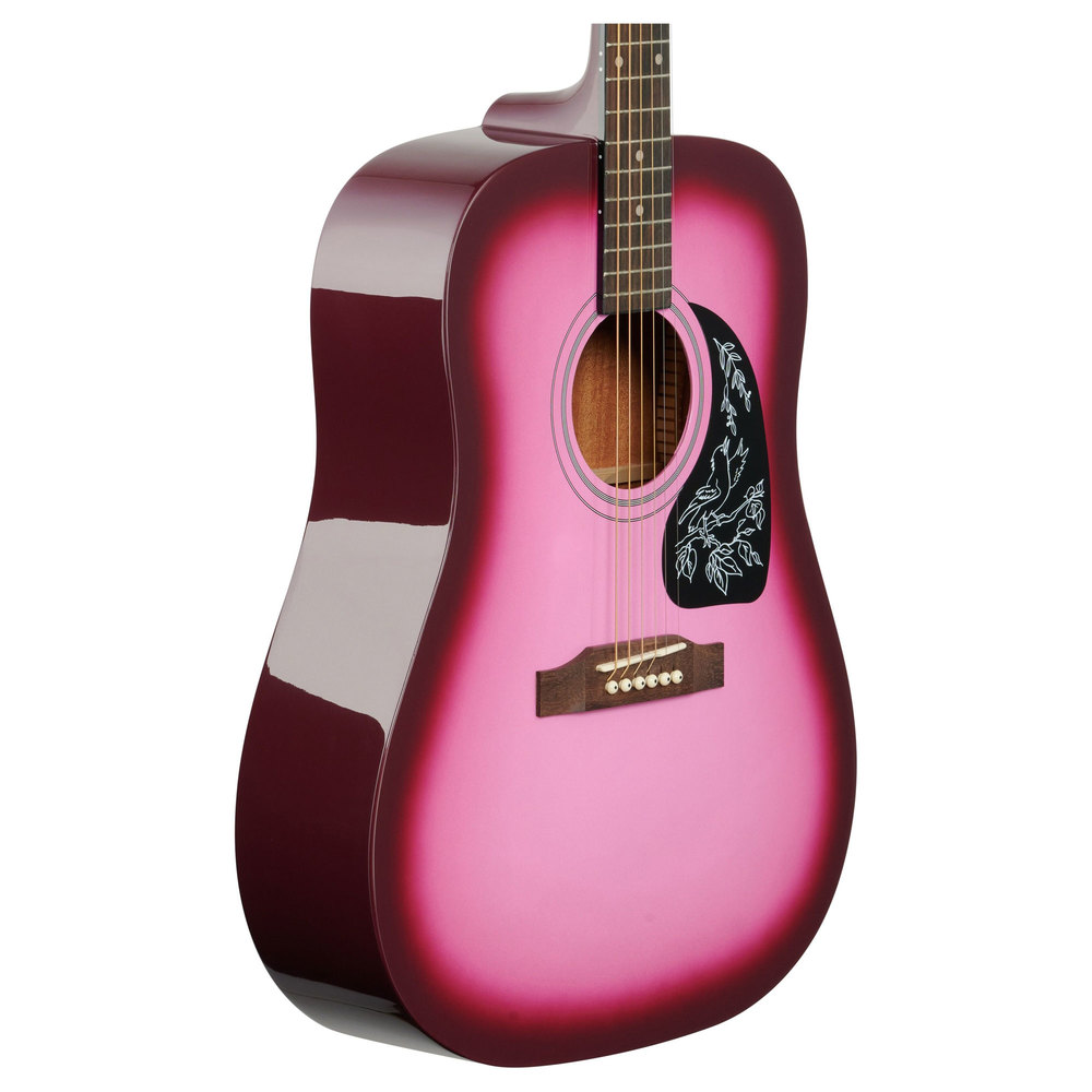 EPIPHONE ΑΚΟΥΣΤΙΚΗ ΚΙΘΑΡΑ STARLING DREADNOUGHT HOT PINK PEA