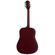 EPIPHONE ACOUSTIC GUITAR STARLING DREADNOUGHT WINE RED