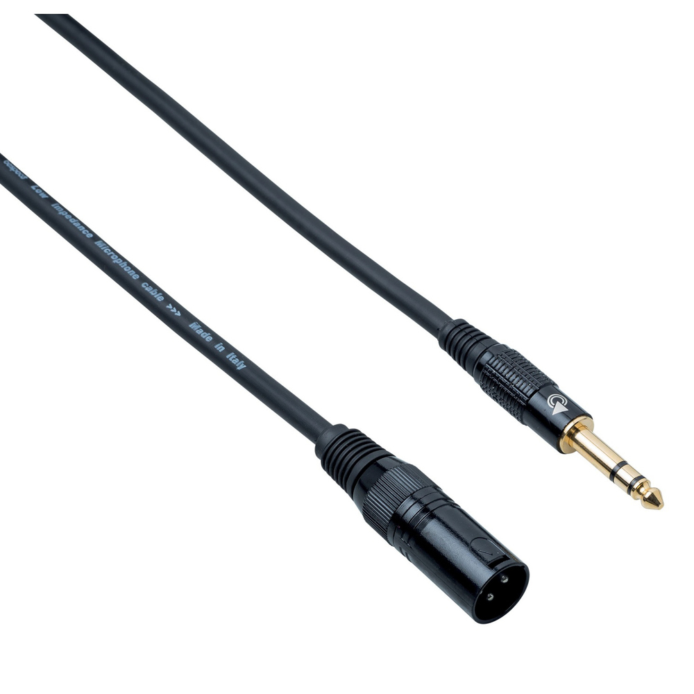 BESPECO GUITAR CABLE JACK TRS /CANNON M 0,3m