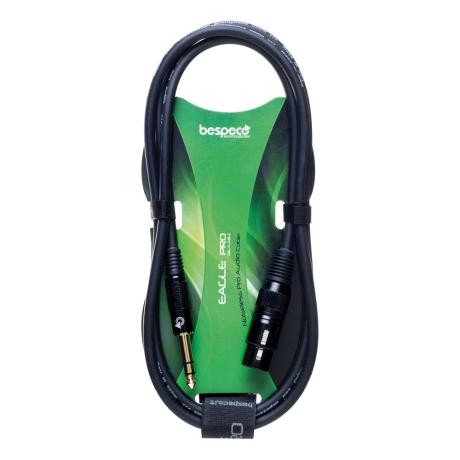 BESPECO ΜΙΚΡΟΦΩΝΙΚΟ ΚΑΛΩΔΙΟ CANNON FEMALE/JACK TRS  9m