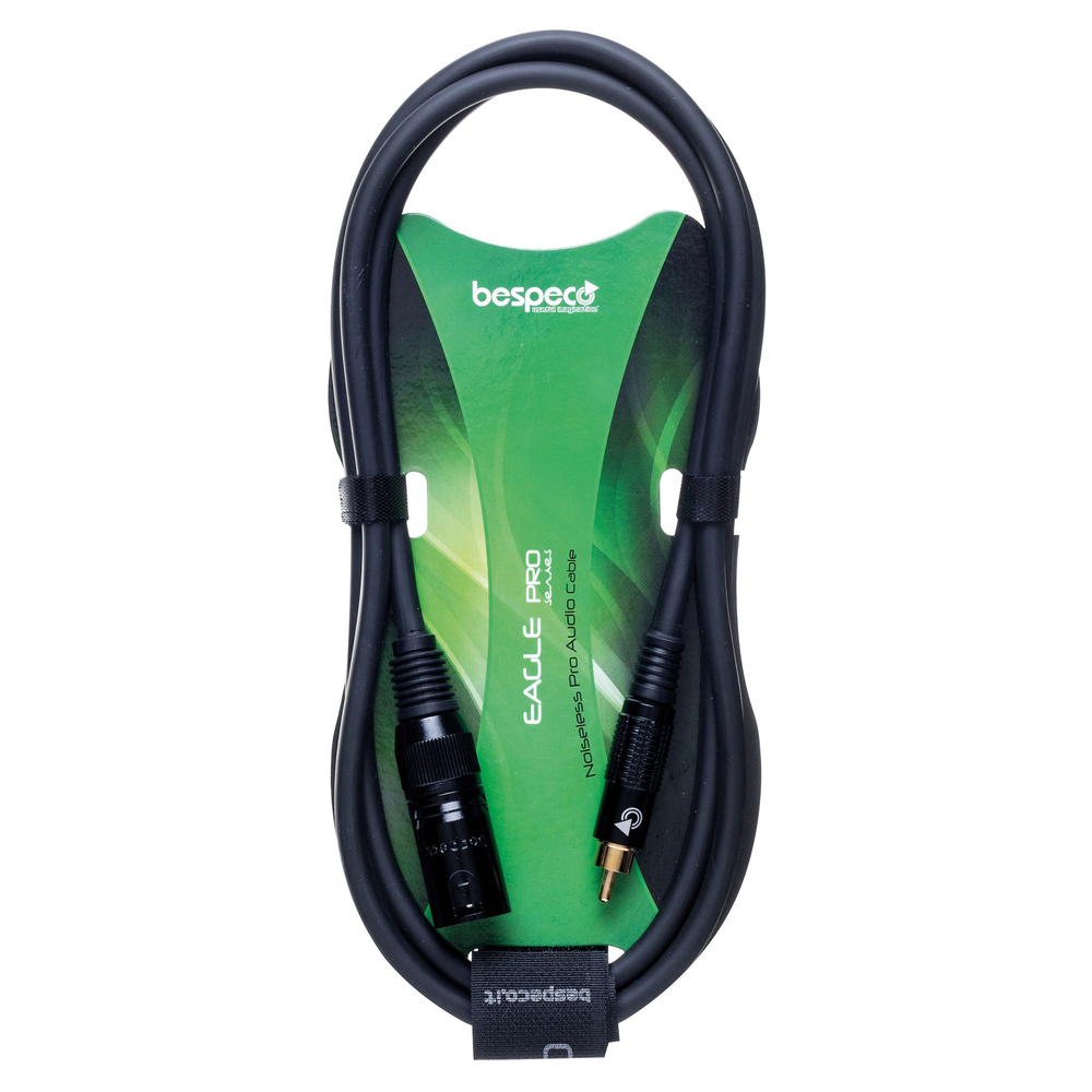 BESPECO GUITAR CABLE CANNON M/RCA 1,5m