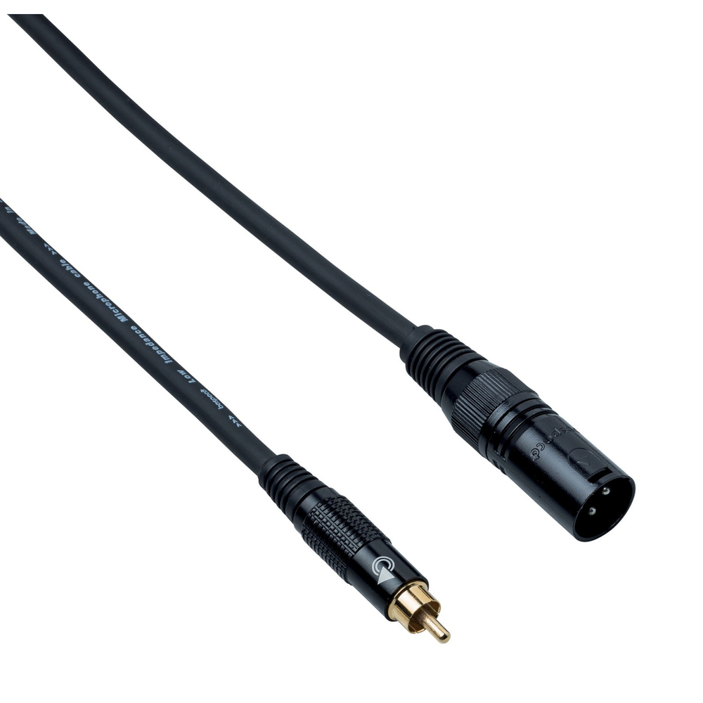 BESPECO GUITAR CABLE CANNON M/RCA 5m