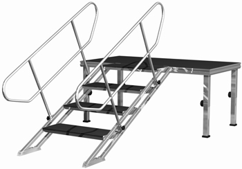 EUROTRUSS ADJUSTABLE STAIRS FROM  60cm UPTO 100cm