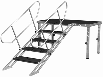 EUROTRUSS ADJUSTABLE STAIRS FROM  80cm UPTO 140cm