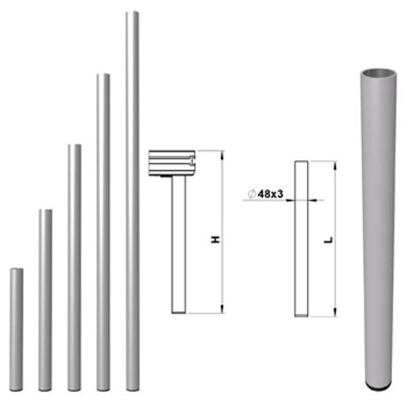 EUROTRUSS ΣΤΑΘΕΡΟ ΠΟΔΙ ΠΑΤΩΜΑΤΟΣ ΥΨΟΥΣ 60CM