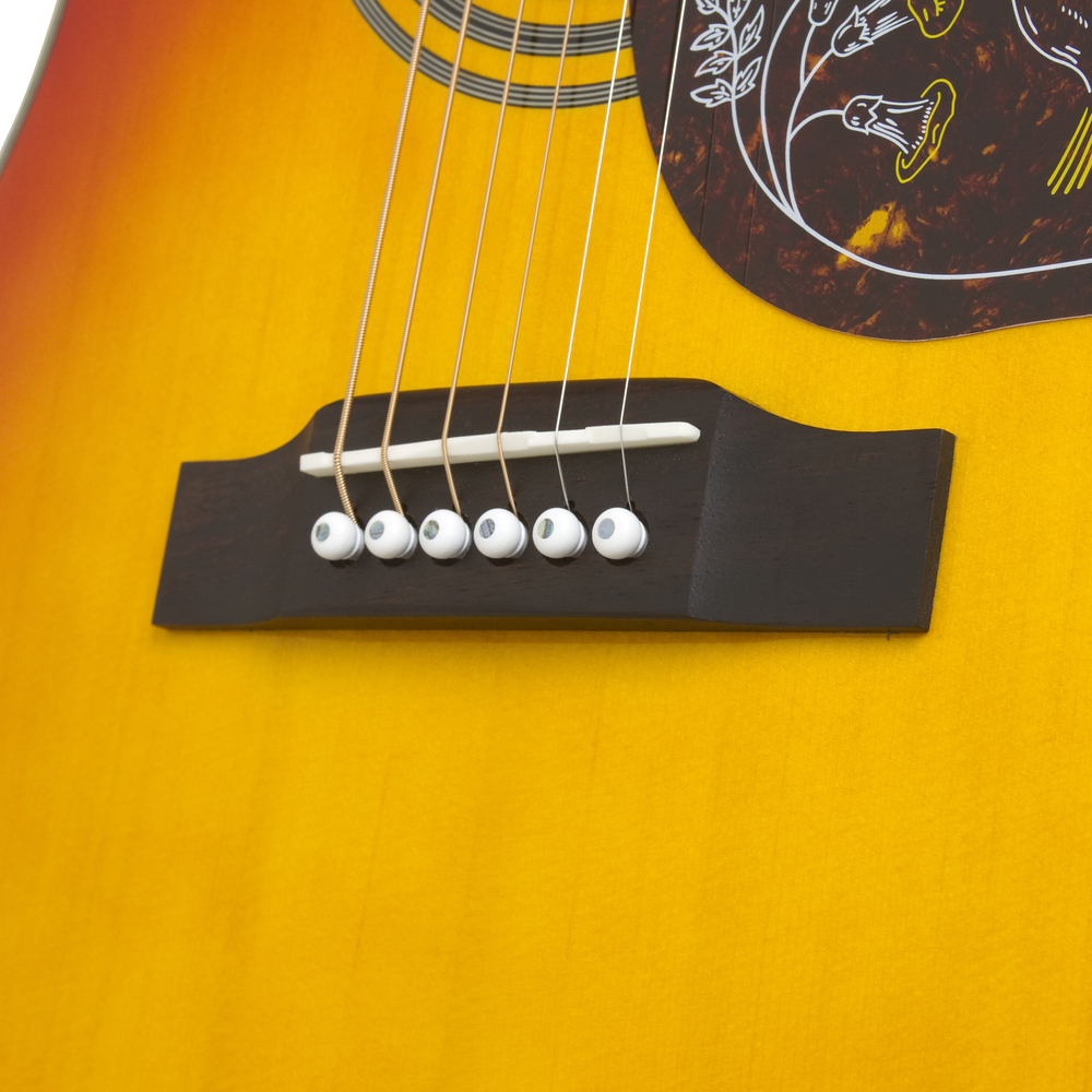 EPIPHONE ΗΛΕΚΤΡΑΚΟΥΣΤ HUMMINGBIRD PRO FADED CHERRY