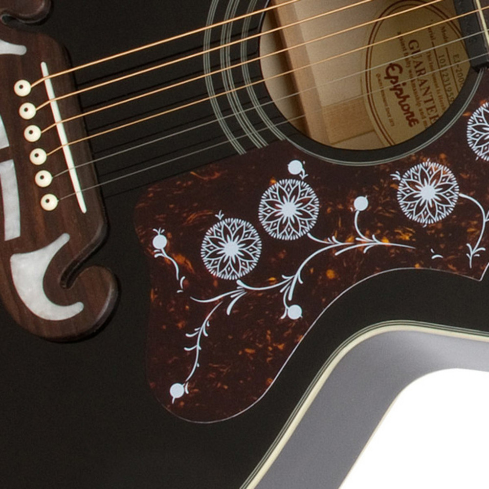 EPIPHONE ΗΛΕΚΤΡΑΚΟΥΣΤΙΚΗ EJ-200 BLACK