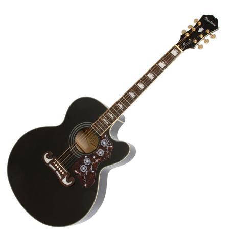 EPIPHONE ΗΛΕΚΤΡΑΚΟΥΣΤΙΚΗ EJ-200 BLACK